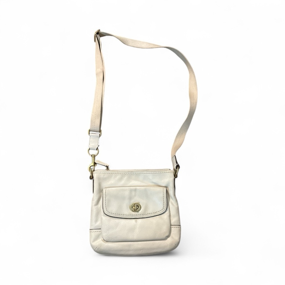 COACH Cream Crossbody Bag